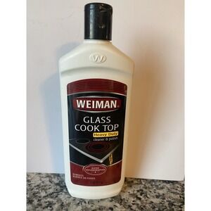 Weiman Ceramic/Glass Cooktop Cleaner & Polish Heavy Duty For Stove Top 15 oz New